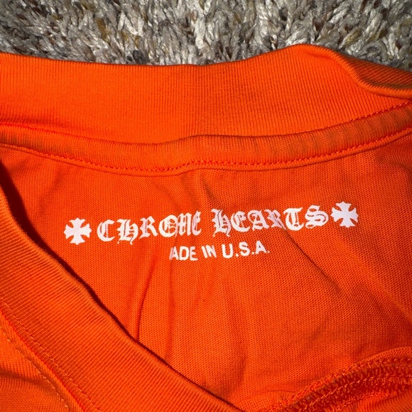 Chrome Hearts Orange Long Sleeve - Picture 3 of 3